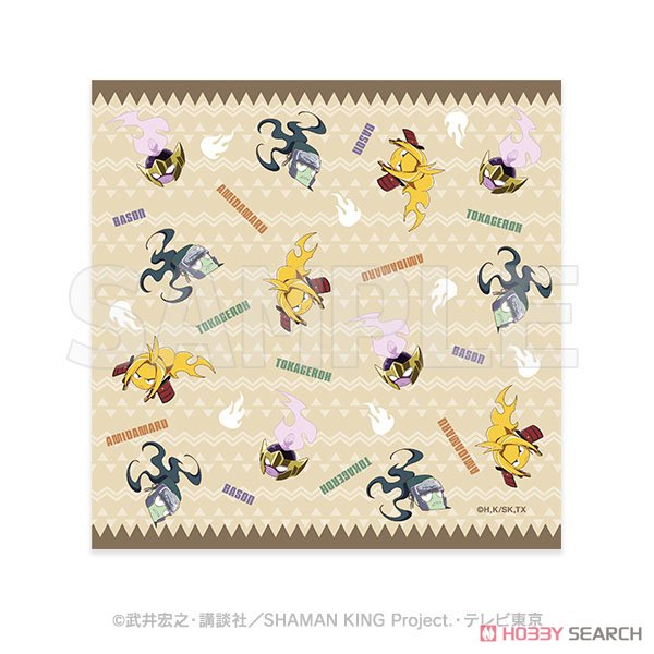Shaman King Mini Towel [Hitodama Mode Ver.] (Anime Toy) Item picture1