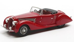 ドライエ 135MS Grand Sports Roadster Figoni Falaschi 1939 レッド オープン (ミニカー)