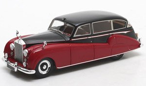 RR シルバー レイス フリーストーン& Webb マルーン/ブラック (ミニカー)