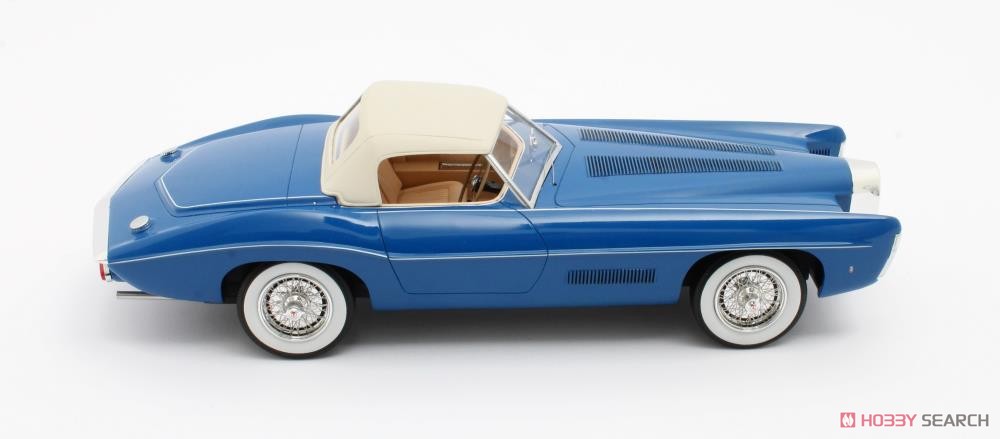 ブガッティ T101C Exner Ghia 1966 ブルー クローズド (ミニカー) 商品画像7