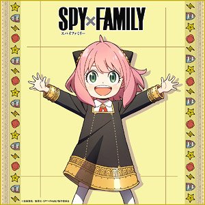 SPY×FAMILY ナフキン アーニャ イエロー (キャラクターグッズ)