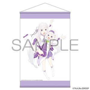 Re:Zero -Starting Life in Another World- Visual Tapestry Emilia & Childhood Emilia (Anime Toy)