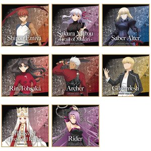 Fate/stay night: Heaven`s Feel Mini Colored Paper Vol.4 (Set of 8) (Anime Toy)