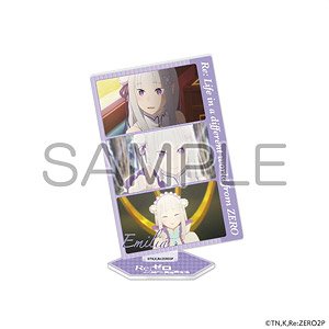 Re:Zero -Starting Life in Another World- Scene Picture Acrylic Stand Emilia (Anime Toy)
