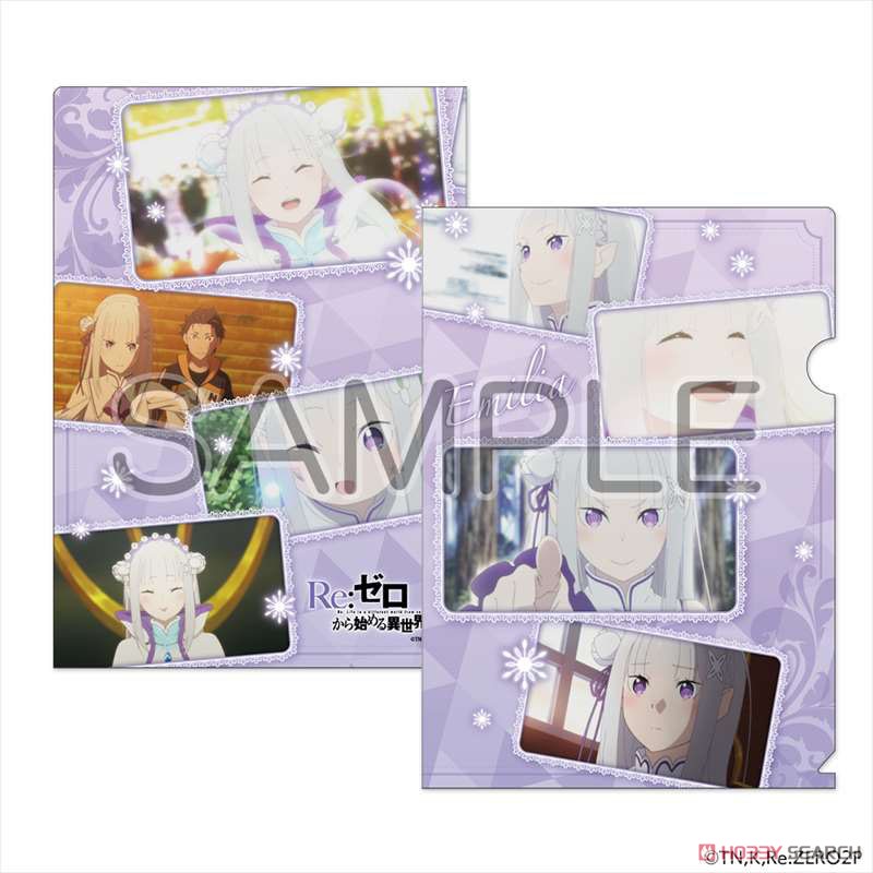 Re:Zero -Starting Life in Another World- Scene Picture Clear File Emilia (Anime Toy) 商品画像1