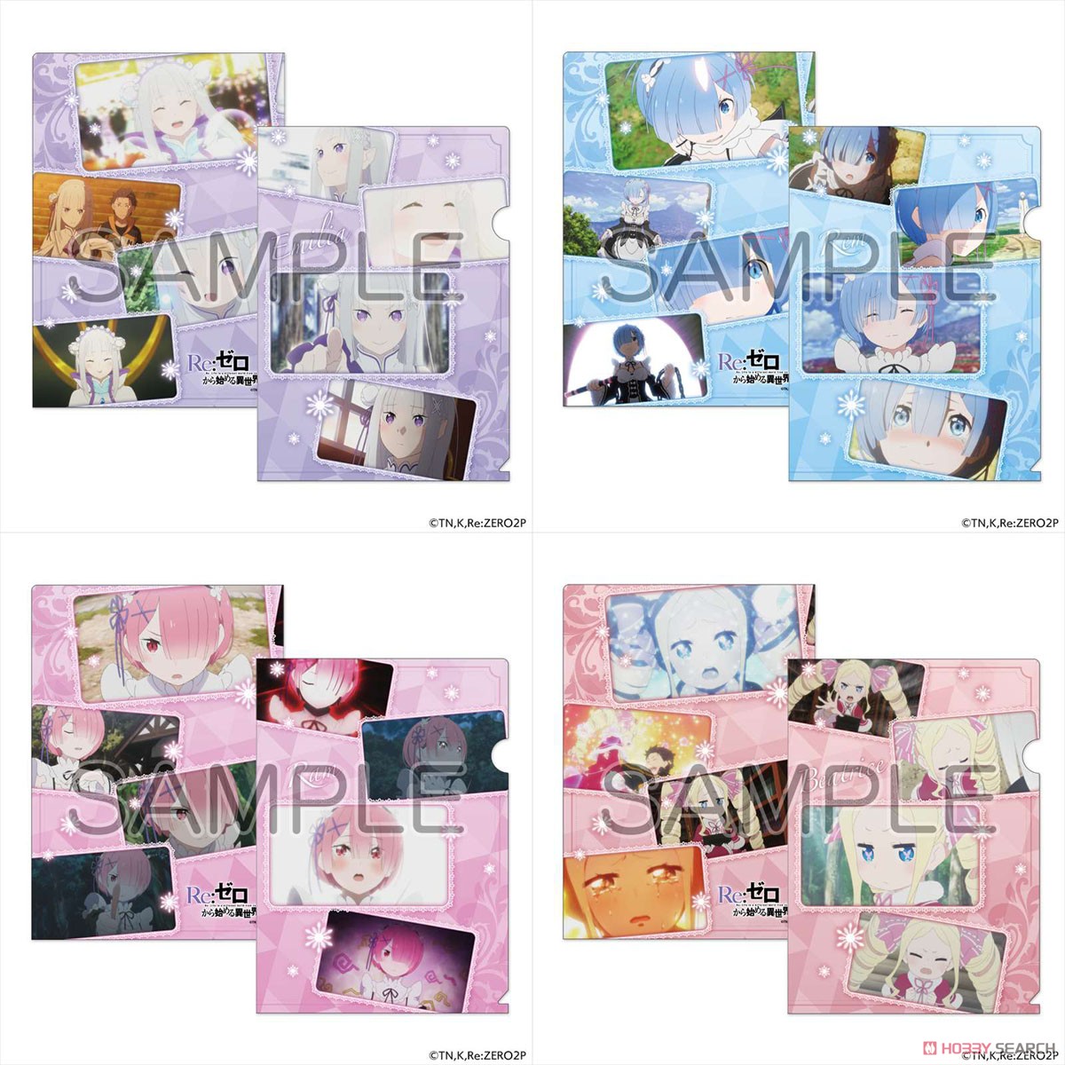Re:Zero -Starting Life in Another World- Scene Picture Clear File Emilia (Anime Toy) その他の画像1