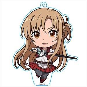 Sword Art Online Progressive: Aria of a Starless Night Puni Colle! Key Ring (w/Stand) Asuna (Anime Toy)