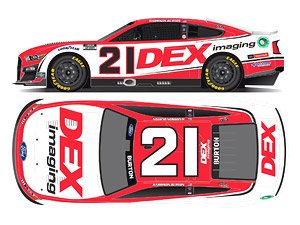 `ハリソン・バートン` #21 DEXイメージング フォード マスタング NASCAR 2022 ネクストジェネレーション (ミニカー)