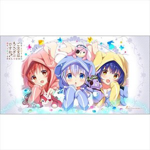 [Is the Order a Rabbit? Bloom] Bath Towel (Chino & Maya & Megu) (Anime Toy)
