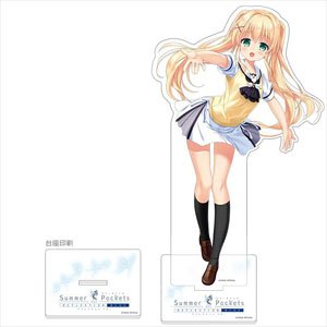 [Summer Pockets Reflection Blue] Big Acrylic Stand (Wenders Tsumugi) (Anime Toy)