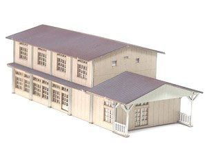 Railroad Crew Office (Unassembled Kit) (Model Train)