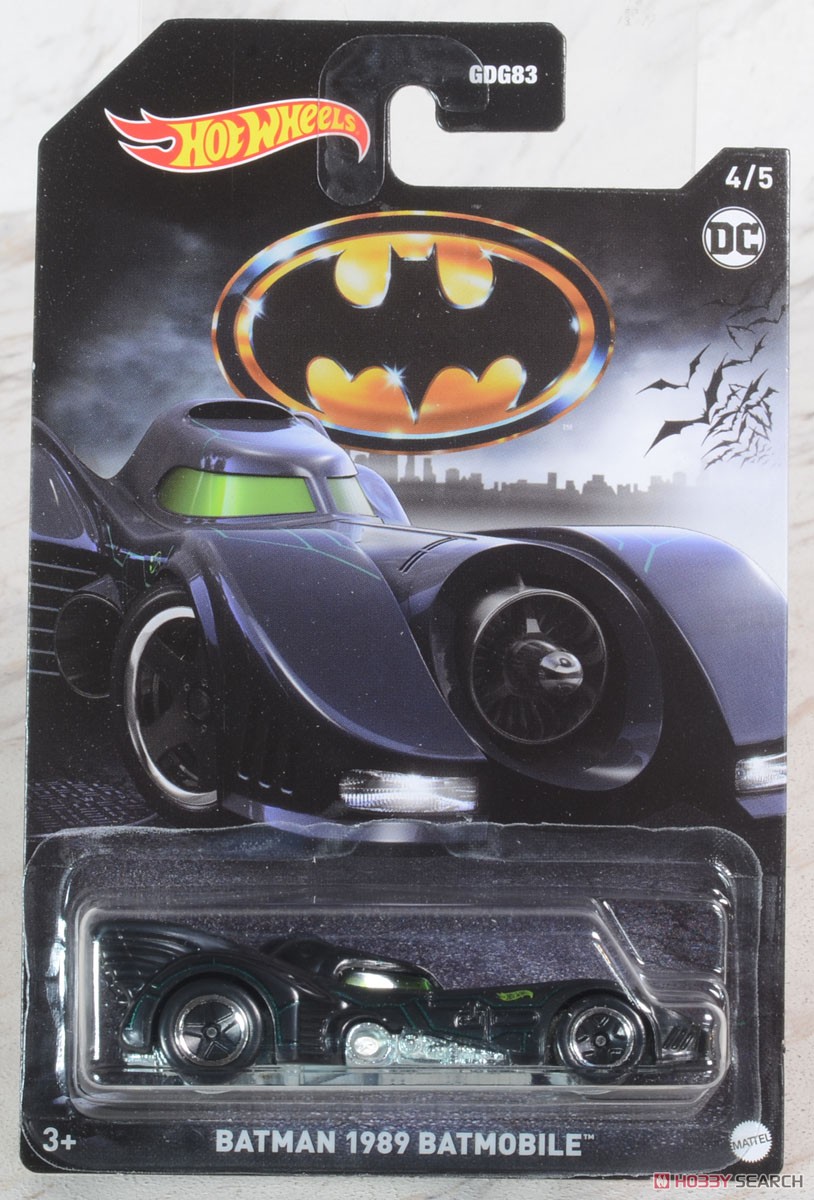 Hot Wheels Entertainment Theme Assorted Batman (Set of 10) (Toy) Package5