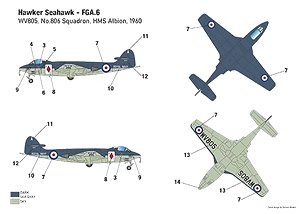 Hawker Sea Hawk FGA.6 (Plastic model)