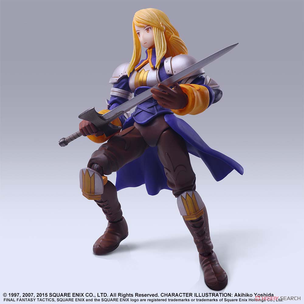 ファイナルファンタジータクティクス ブリングアーツ アグリアス・オークス (完成品) 商品画像2