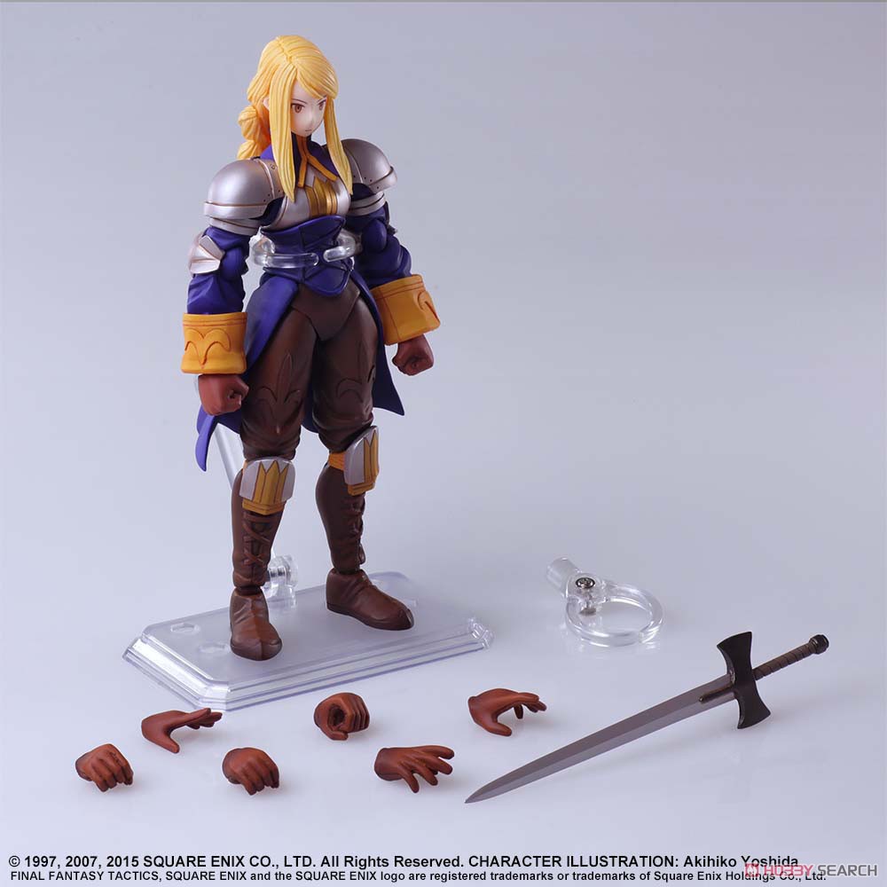 ファイナルファンタジータクティクス ブリングアーツ アグリアス・オークス (完成品) 商品画像7