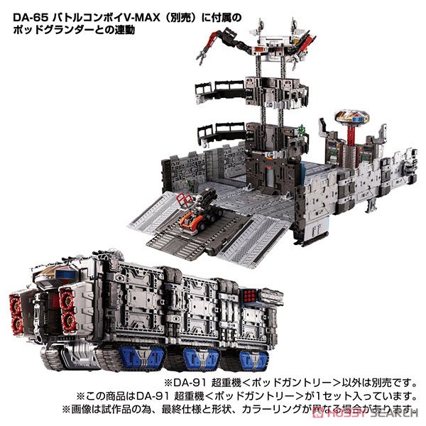 ダイアクロン DA-91 超重機 ＜ポッドガントリー＞ (完成品) その他の画像7