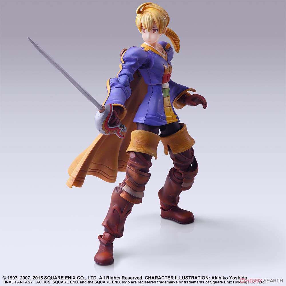 ファイナルファンタジータクティクス ブリングアーツ ラムザ・ベオルブ (完成品) 商品画像3