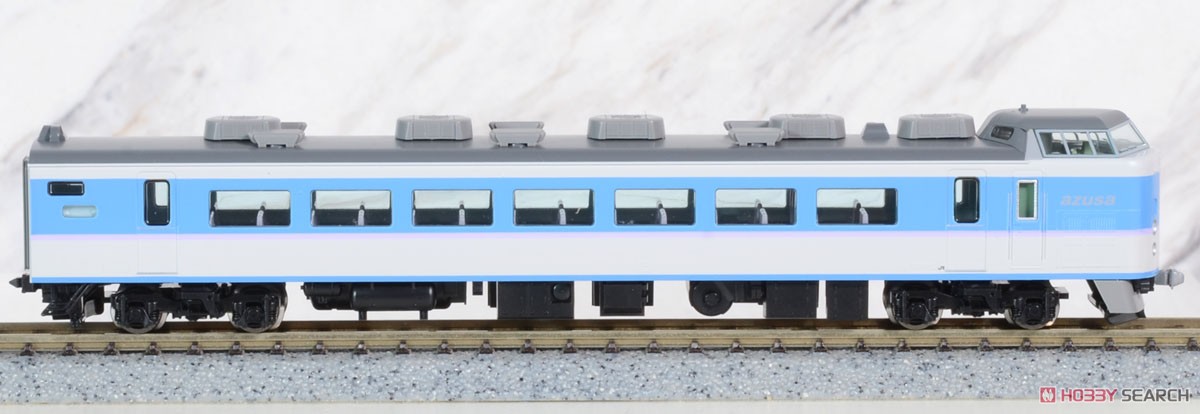 JR 189系 特急電車 (あずさ・グレードアップ車) 基本セット (基本・7両セット) (鉄道模型) 商品画像10