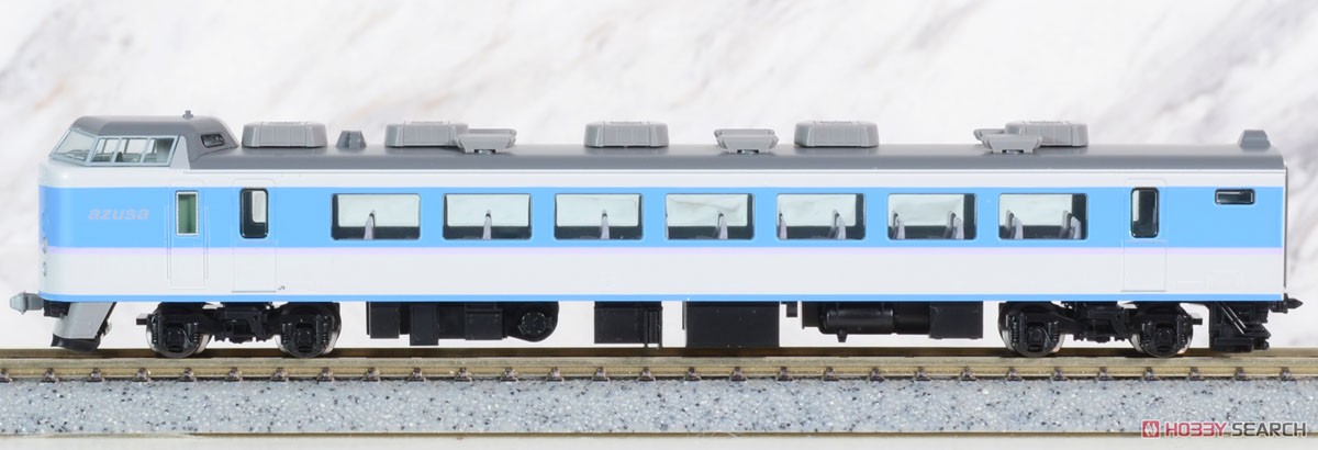 JR 189系 特急電車 (あずさ・グレードアップ車) 基本セット (基本・7両セット) (鉄道模型) 商品画像2