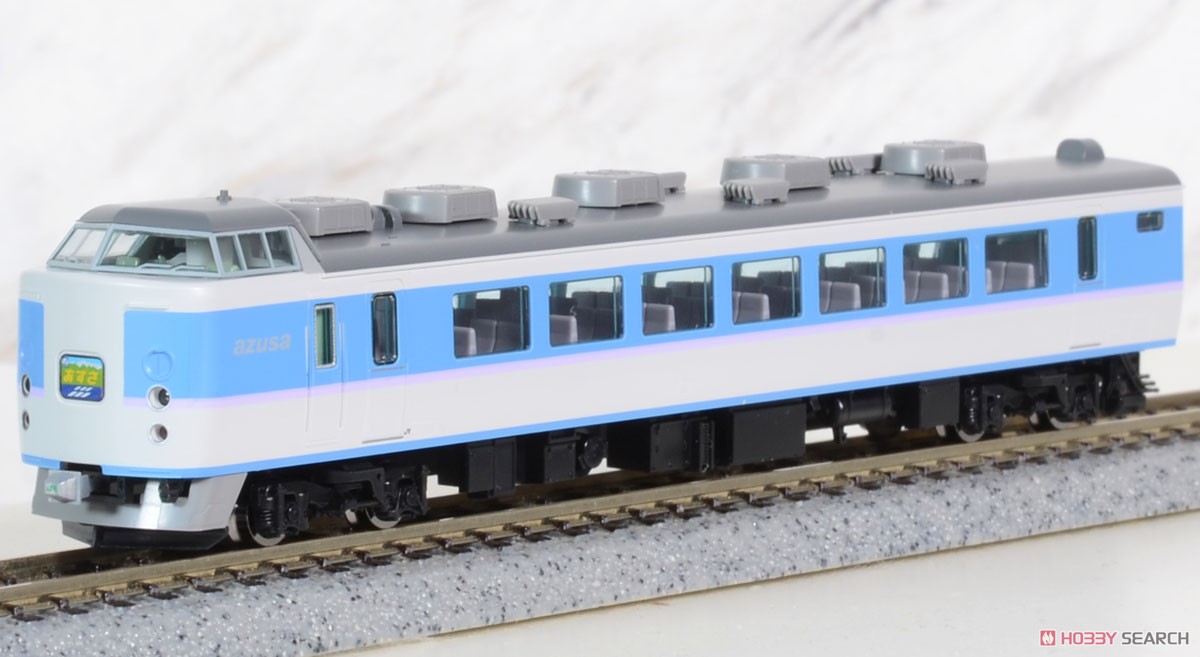 JR 189系 特急電車 (あずさ・グレードアップ車) 基本セット (基本・7両セット) (鉄道模型) 商品画像3