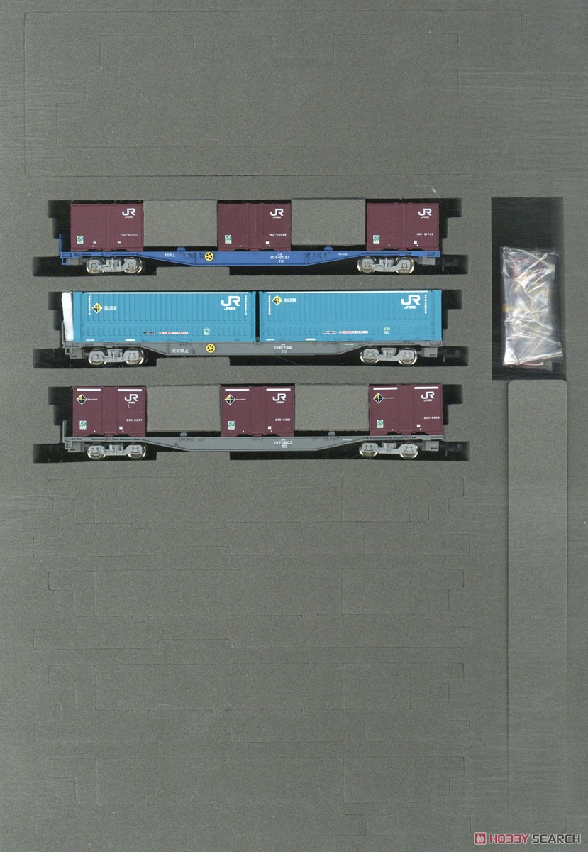 JR コンテナ列車 増結セット (増結・3両セット) (鉄道模型) 商品画像1