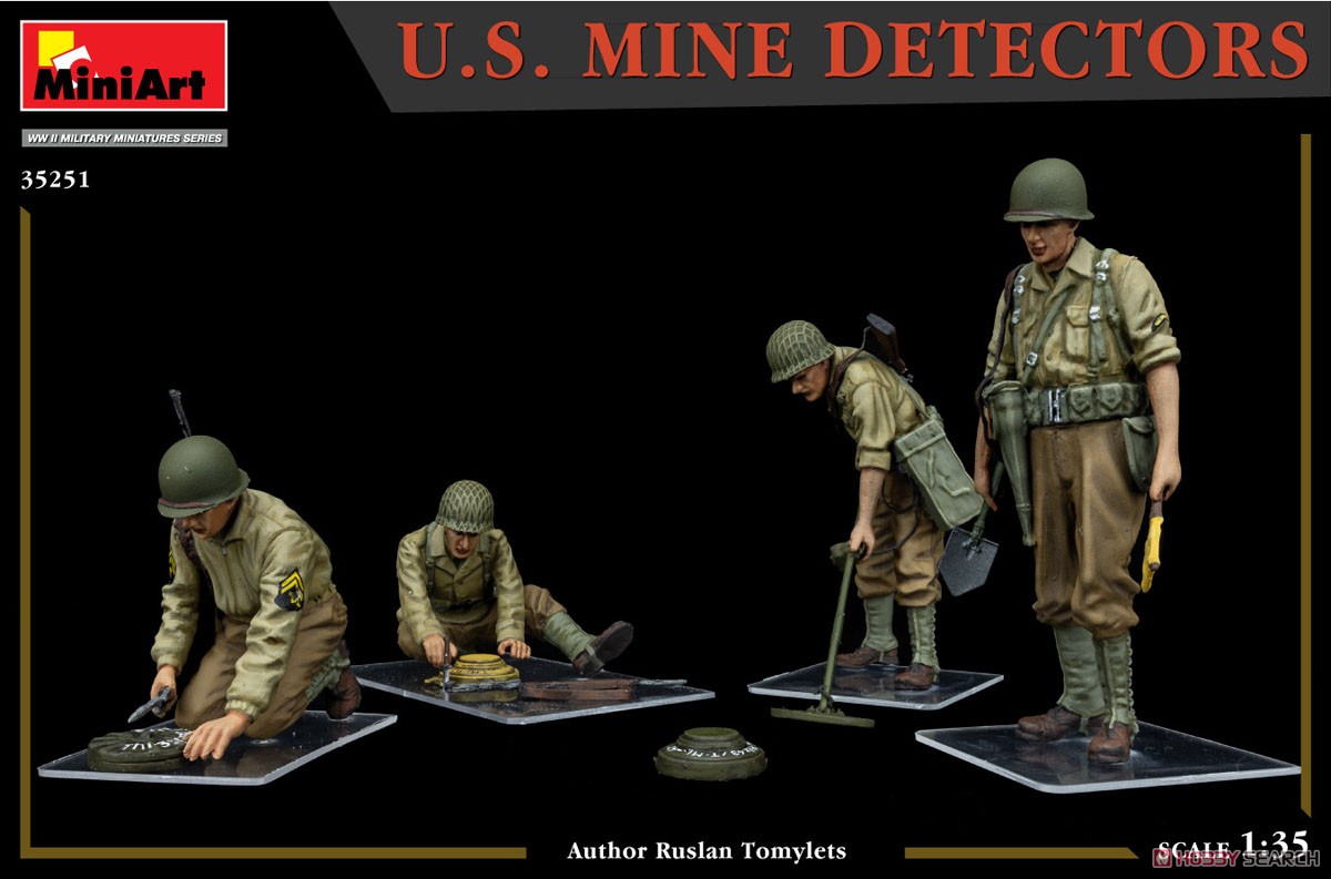 アメリカ軍 地雷探査兵 (プラモデル) 商品画像2