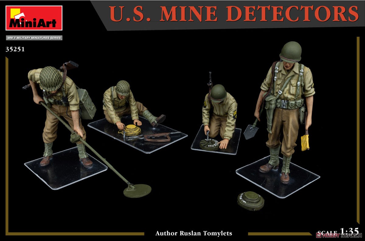 アメリカ軍 地雷探査兵 (プラモデル) 商品画像3