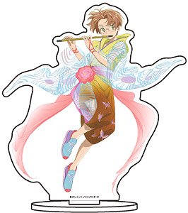 Chara Acrylic Figure [Sarazanmai] 09 Enta Jinnai Hanafuda Ver. ([Especially Illustrated]) (Anime Toy)