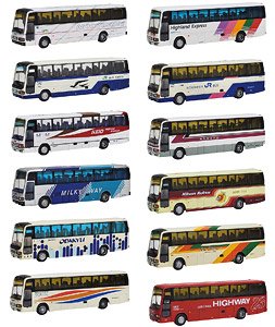 The Bus Collection Vol.30 (12 Types + Secret / Set of 12) (Model Train)