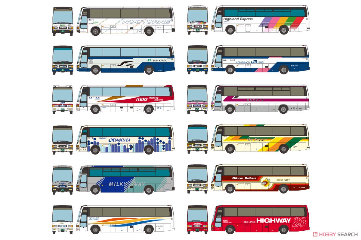 The Bus Collection Vol.30 (12 Types + Secret / Set of 12) (Model Train) Other picture1