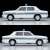 TLV-N34b マツダ ルーチェ レガート 4ドアセダン 教習車 (世田谷自動車学校) (ミニカー) 商品画像2