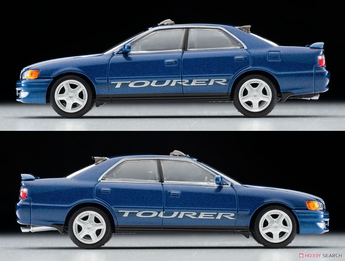 TLV-N224d Toyota Chaser 2.5 Tourer S (Navy Blue) 1998 (Diecast Car) Item picture2