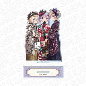 New Game! Big Acrylic Stand Aoba & Nene & Hotaru (Anime Toy)
