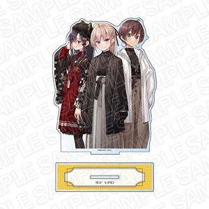 New Game! Big Acrylic Stand Ko & Hajime & Tsubame (Anime Toy)