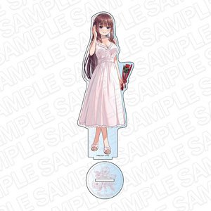 New Game! Big Acrylic Stand Hifumi Takimoto Dress Ver. (Anime Toy)