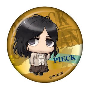 Attack on Titan Chimi Chara Can Badge Pieck (Anime Toy)