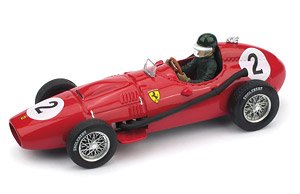 フェラーリ 246 F1 1958年イギリスGP 2位 #2 Mike Hawthorn ドライバーフィギュアー付 (ミニカー)