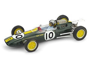 ロータス 25 1963年メキシコGP #10 Pedro Rodrigez ドライバーフィギュア付 (ミニカー)