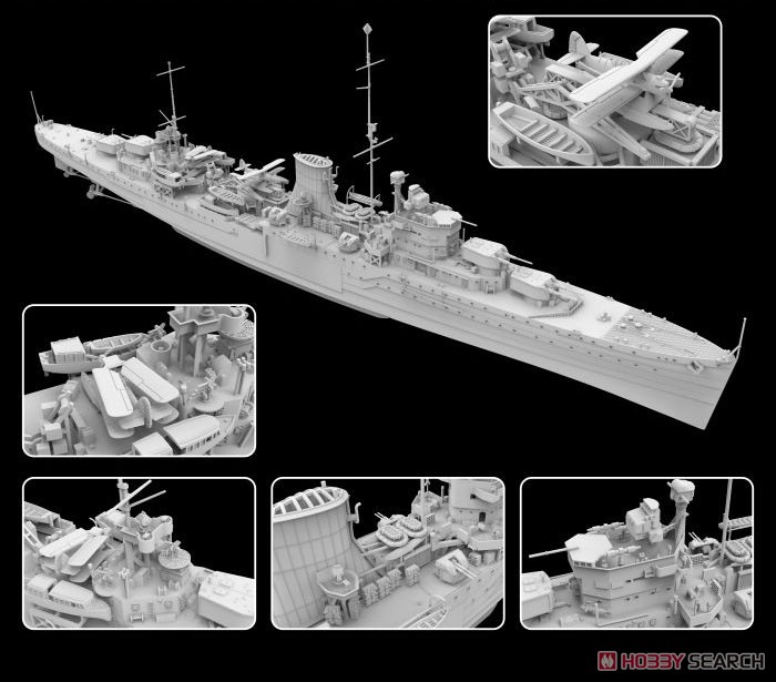 HMS Ajax 1939 (Plastic model) Other picture2