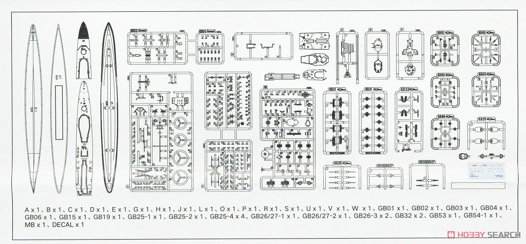 HMS Ajax 1939 (Plastic model) Assembly guide7