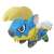 Monster Hunter Deformed Plush Zinogre (Reprint) (Anime Toy) Item picture1