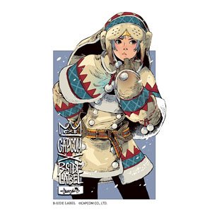 Capcom x B-Side Label Sticker Capcom Girl Lagombi Armor (Anime Toy)