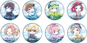 Can Badge [Code Geass Lelouch of the Rebellion] 12 Playing in the Snow Ver. (Graff Art) (Set of 8) (Anime Toy)