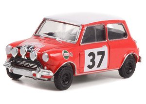 Hot Hatches Series 2 - 1964 Morris Mini Cooper S - 1964 Monte Carlo Rally #37 (Diecast Car)