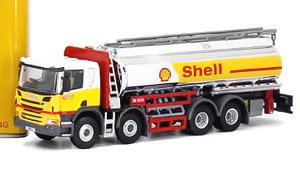 Shell 香港限定 Tiny City スカニア Pシリーズ オイルトラック (ミニカー)