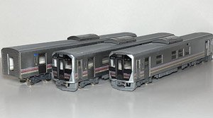 1/80(HO) J.R. East Series GV-E400 Paper Kit (3-Car Set) (Pre-Colored Kit) (Model Train)