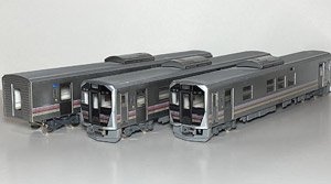 16番(HO) JR東日本 GV-E400系 ペーパーキット (3両セット) (塗装済みキット) (鉄道模型)