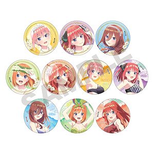 The Quintessential Quintuplets Trading Can Badge Movie (Set of 10) (Anime Toy)
