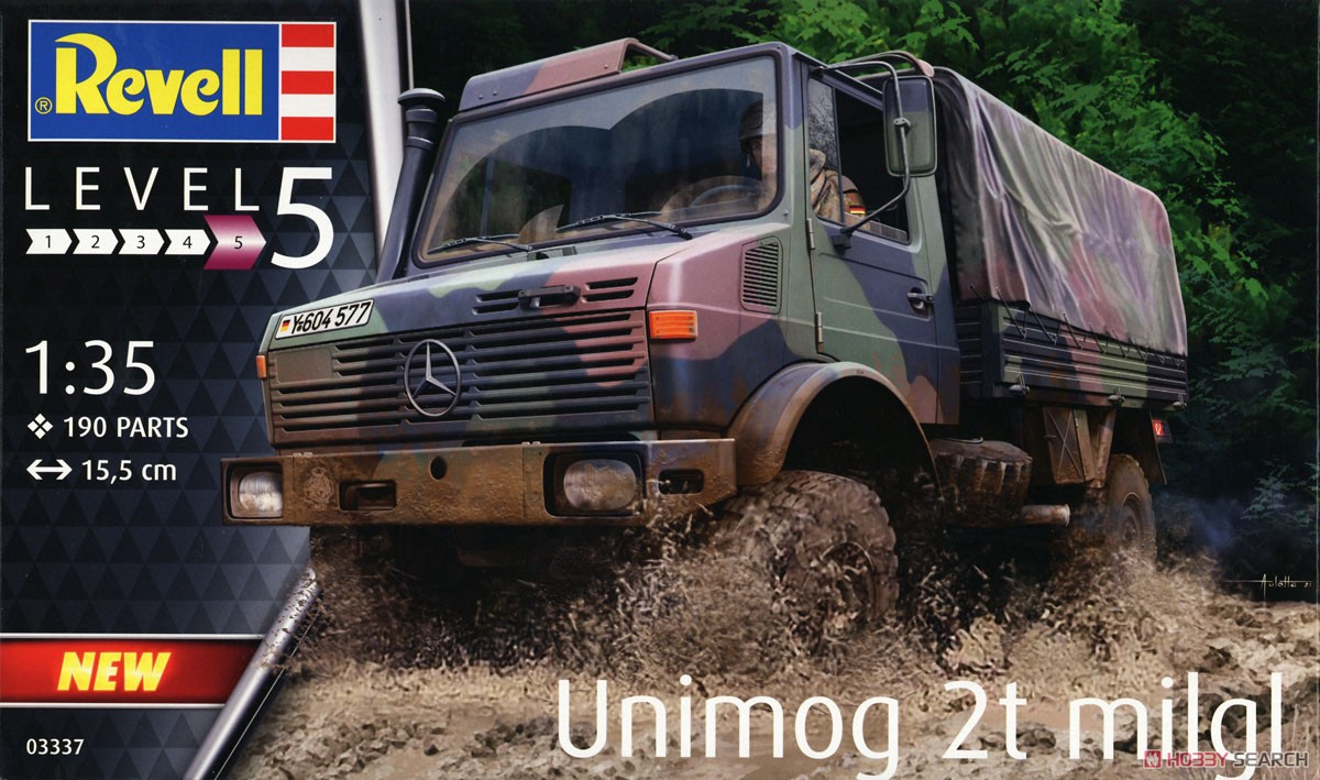 Unimog (2t milgl) (Plastic model) Package2