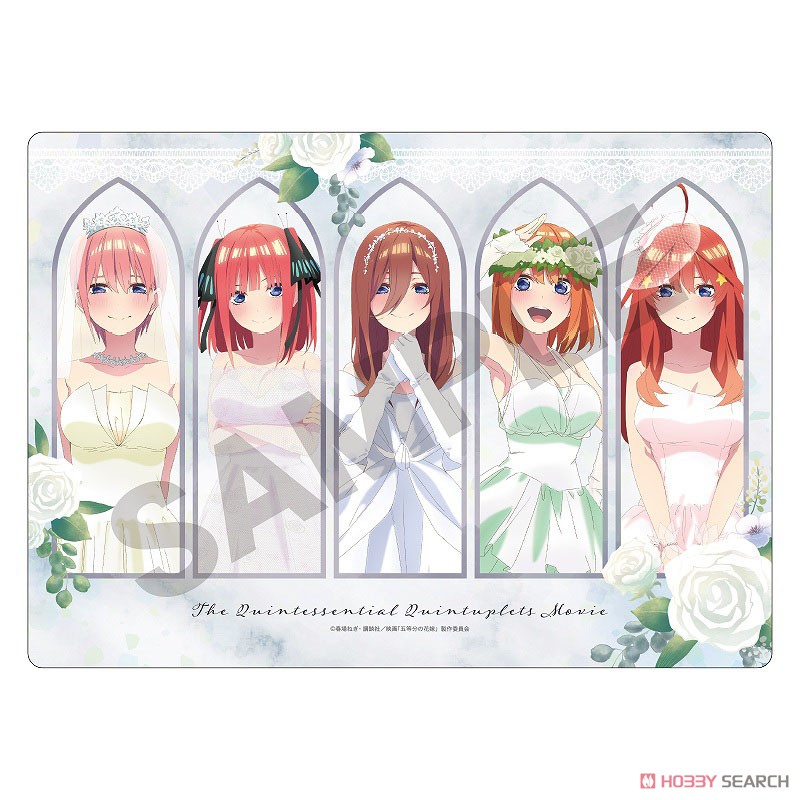 五等分の花嫁 下敷 ウエディング (キャラクターグッズ) 商品画像1